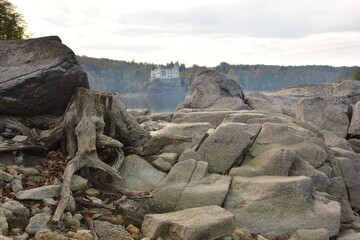 Orlik Chateau is located near Pisek in Southern Bohemia, Czech Republic and it is cultural heritage.