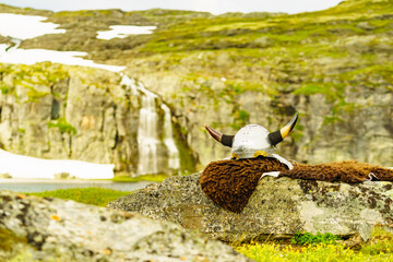 Viking accessory on nature, Norway