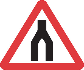End of dual carriageway sign
