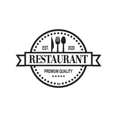 Restaurant Vector , Food Logo Vector
