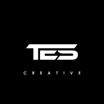 TES Letter Initial Logo Design Template Vector Illustration