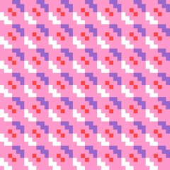 Seamless geometric abstract patterns. Vector illustration. Element, design.