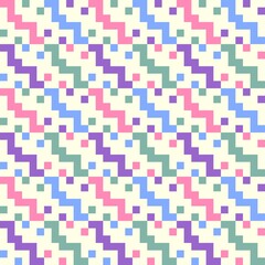 Seamless geometric abstract patterns. Vector illustration. Element, design.