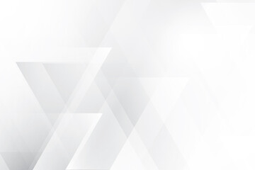 Abstract geometric white and gray color background. Vector, illustration.
