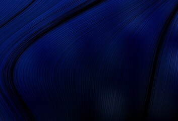 Dark BLUE vector glossy abstract layout.