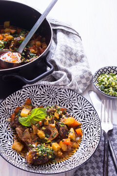 Ossobuco with gremolata (Italy)