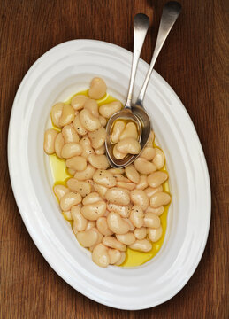 Butter beans with olive oil