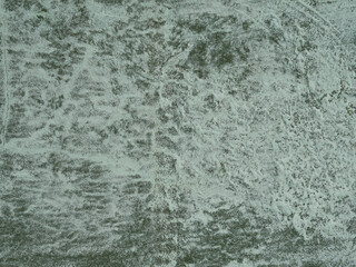 background wall painted with green paint