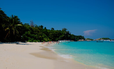 Fototapeta na wymiar Beaches in the Similan Islands, Andaman Sea, Thailand