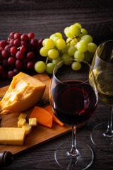 ワインとチーズ