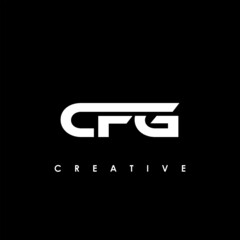 CFG Letter Initial Logo Design Template Vector Illustration