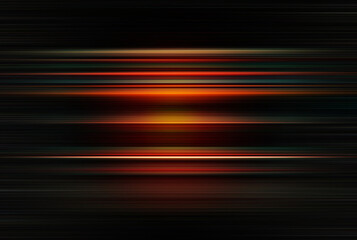 Abstract blurred in motion background. Red flare on a black background.