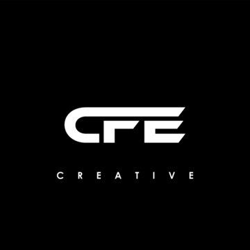 CFE Letter Initial Logo Design Template Vector Illustration