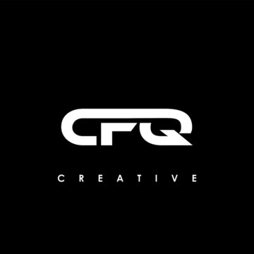 CFQ Letter Initial Logo Design Template Vector Illustration