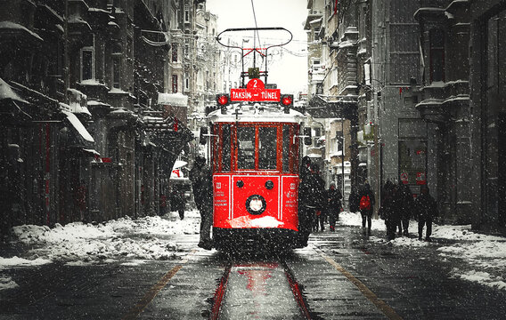 Taksim Square, where the Republic Monument is located, is always a lively nightlife, shopping and restaurant district.