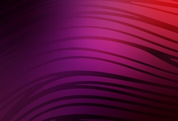 Dark Purple, Pink vector template with lines.