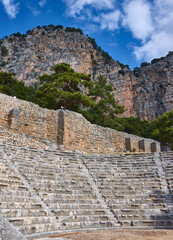 Amphitheater  Ancient Lycian City of Arykanda.