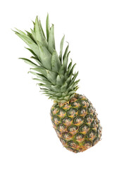 Fototapeta premium Fresh ripe juicy pineapple isolated on white