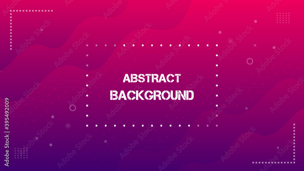 Poster abstract gradient geometric shape background
