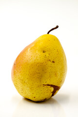 The fruit is fresh pear