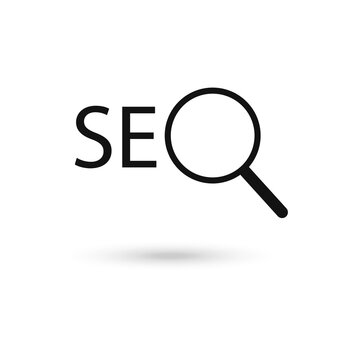 SEO, search engine optimization algorithm, concept vector illustration.