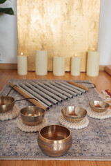 Singing bowl, ceremony of welness, sound of tibet