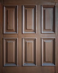 wooden door window rectangle design pattern elegant beautiful