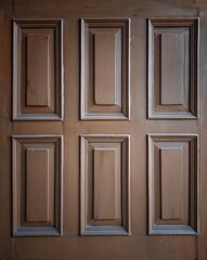 wooden door window rectangle design pattern elegant beautiful