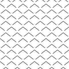 Seamless pattern with black strokes on white background.