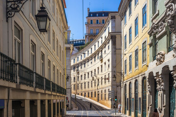 Fototapeta na wymiar Streets in Lisbon.
