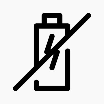 recommend clip art: battery icon vector with a cross isolated on white background.