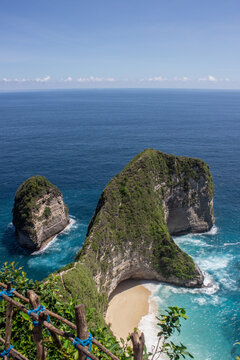 Kelingking Beach view