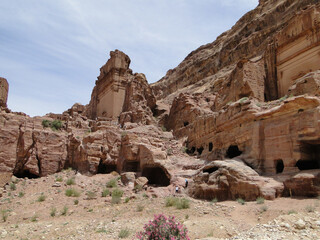 Jordania pustynia Petra miasto