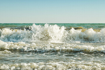 waves on the sea