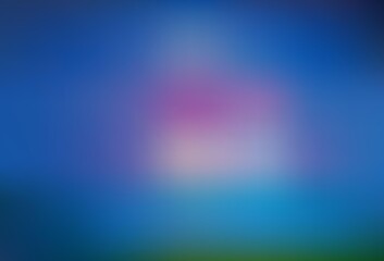 Dark Pink, Blue vector blurred pattern.