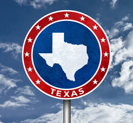 US State of Texas in America