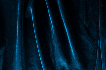 Luxurious cloth background of velvet, velor fabric in trendy color