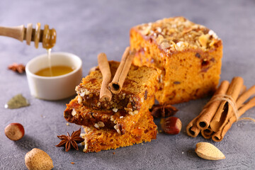 gingerbread cake with spices