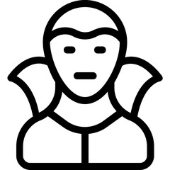 
Angel Flat Vector Icon 
