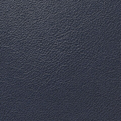 Natural leather background, fine-grained pebble texture, dark blue color. 3D-rendering