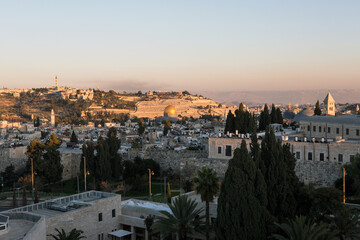 Fototapeta na wymiar Old city Jerusalem
