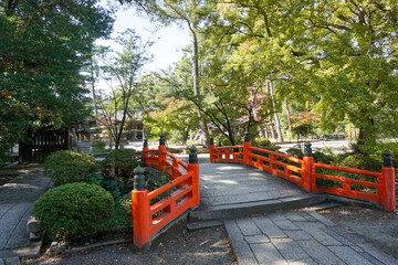 京都　今宮神社　の神橋