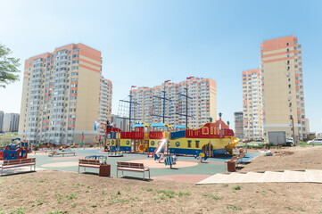 Obraz premium City life. City views. Urban exteriors, interiors and panoramas.