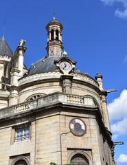 Obraz premium Saint-Eustache gothic church at Les Halles neighbourhood. Paris, France.