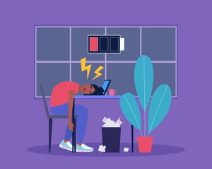 Professional burnout