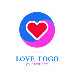 Love logo symbol icon design