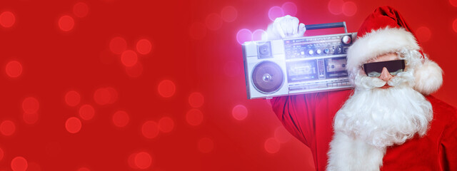 modern musical santa claus