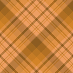 Seamless pattern in cute autumn colors for plaid, fabric, textile, clothes, tablecloth and other things. Vector image. 2