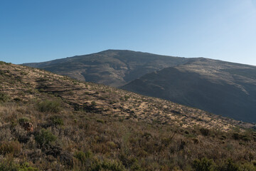 Fototapeta na wymiar Mountainous area in the south of Sierra Nevada