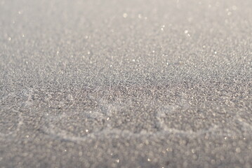 Fototapeta na wymiar surface with frost beautiful background